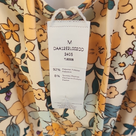 Cupshe Floral One Piece Swimsuit with Ruffles - Picture 4 of 7